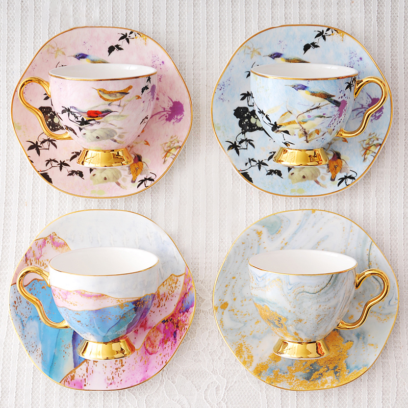 Manufacturer for Ceramic Coffee Cups - Mugs Coffee Cups Porcelain Coffe Cup Bone China Coffeeware Tea Cups And Saucer Sets Birthday Gift Wedding Decoration New Arrival – Win-win