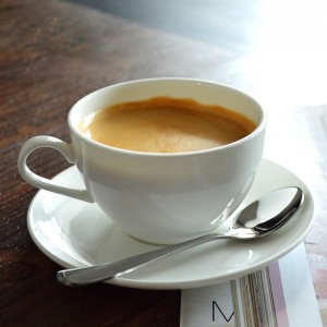 China Coffee Cup Custom White European-Style Cup Saucer Italian Latte Latte Art Ceramic Small Luxury Tea Cup