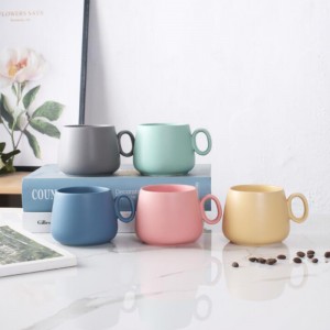 Modern Style Cafe Bar Drink Mug Home Kitchen Milk Mug Colorful Ceramic Mug Small Porcelain Mug Water Mug Drink Mug Mug
