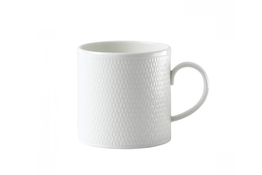 What does a fine bone china cup look like?