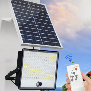 solar lamp Waterproof IP67 Outdoor Remote Control Garden light Led floodlight solar light