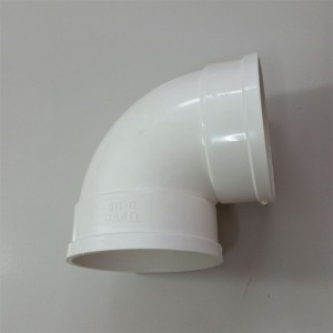 PVC-U Plastics Pipe Fittings 90 Degree Elbows