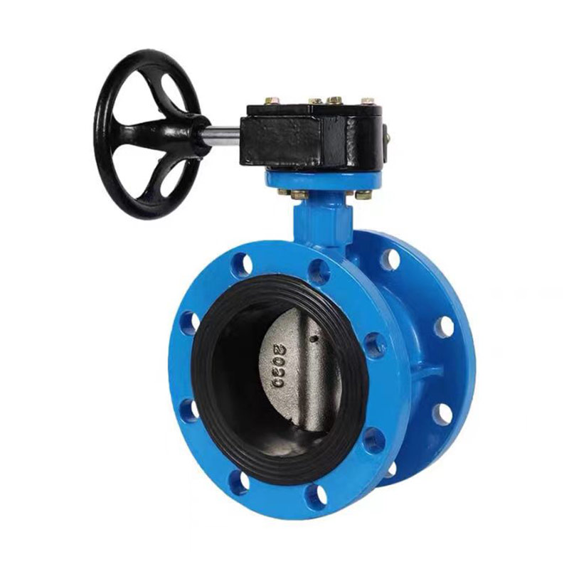 Gas Water Steam Flanged Butterfly Valve