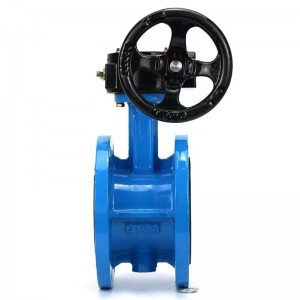 Gas Water Steam Flanged Butterfly Valve