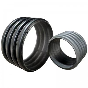 HDPE Double Wall Corrugated Pipe Black Fire Hose