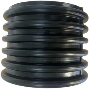 HDPE Double Wall Corrugated Pipe Black Fire Hose