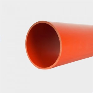Chinese Professional CPVC High Voltage Underground Power Cable Pipe Sn12 ID150mm