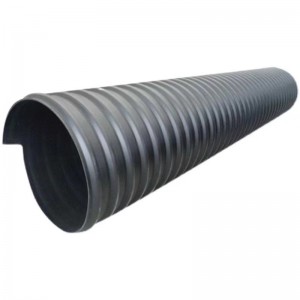 Factory Price Plastic Steel Belt Enhanced Spiral HDPE Corrugated Pipe