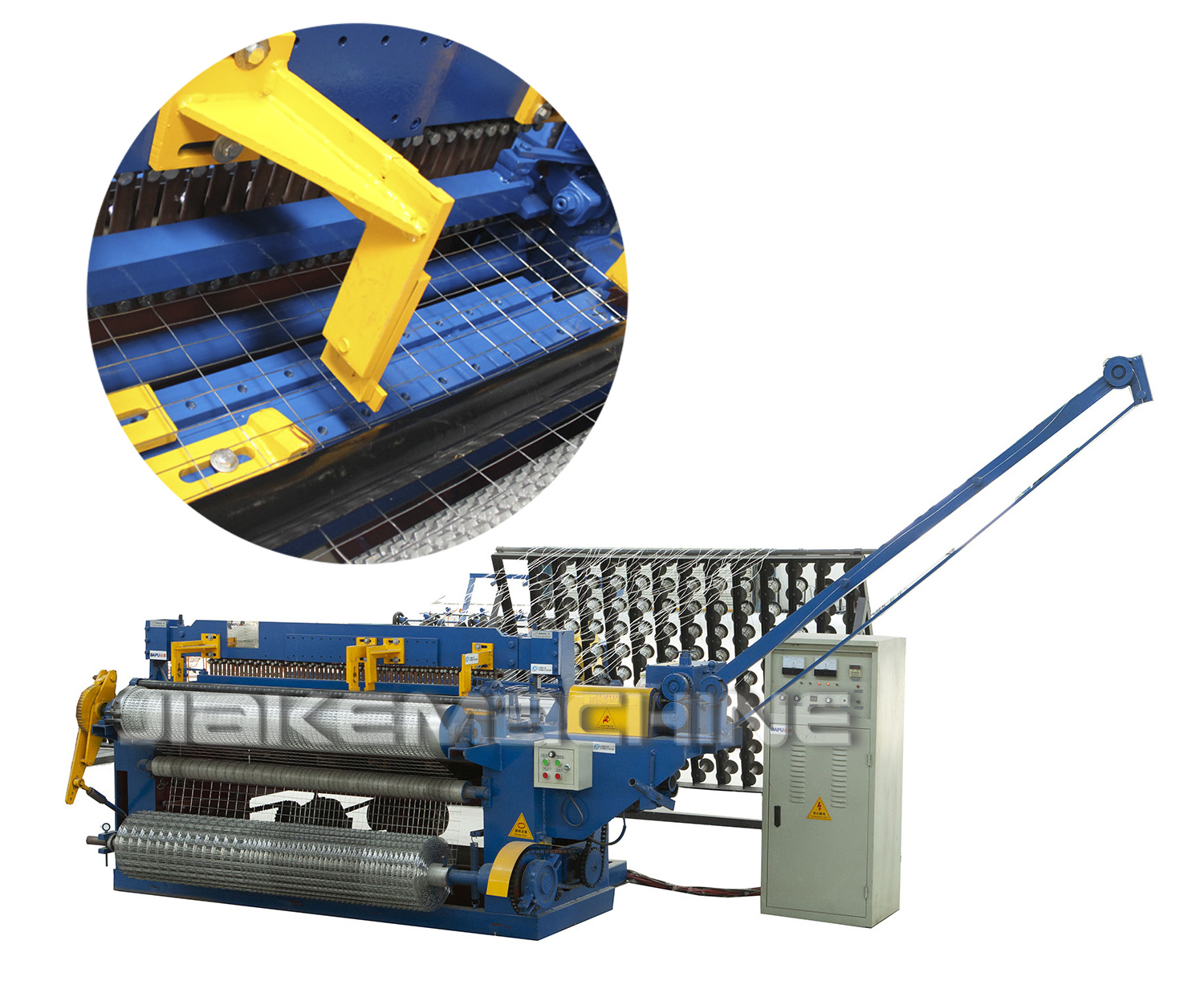 Special designed welded mesh machine project