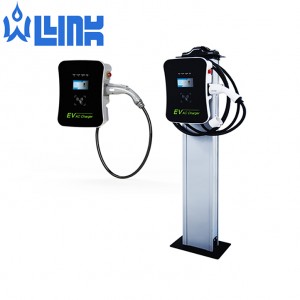 New energy cordson electric vehicle charging gun national standard double head charging line charging pile connecting line charger 11kw home charger single phase
