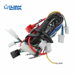 Harness Manufacturer Full Electric Wire Wiring Harness For 50cc 70cc 90cc 110cc 125cc Chinese ATV UTV Quad 4 Olink