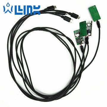 In-car-wireless-charger-type-C-cable-assembly