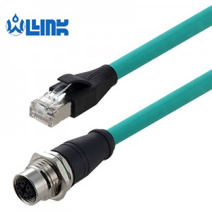 M12 Fieldbus Cable Assemblies M12 INDUCTIVE SENSOR M12 IP67 cable assembly M12 PANEL SIDE CABLE SIDE