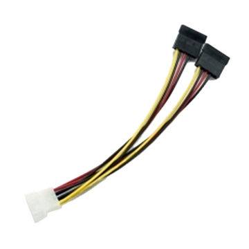 Molex-IDE-to-dual-SATA-Power-Adapter-Y-Cable