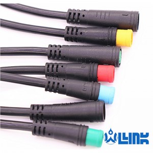 Waterproof solar cable assembly PV branch wire assembly extension cable