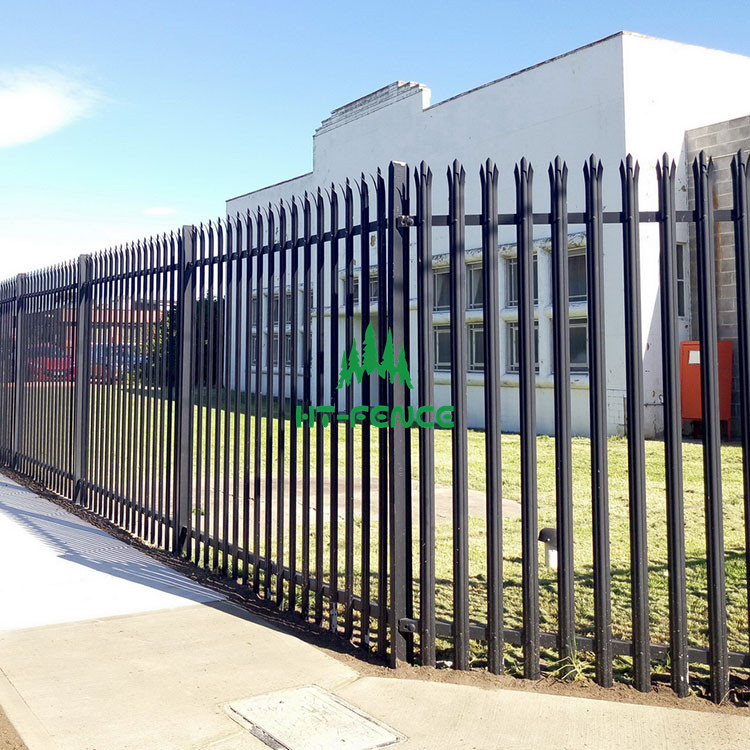OEM/ODM Factory Bunnings Steel Fencing - D Pale Palisade Fence – Hangtong detail pictures