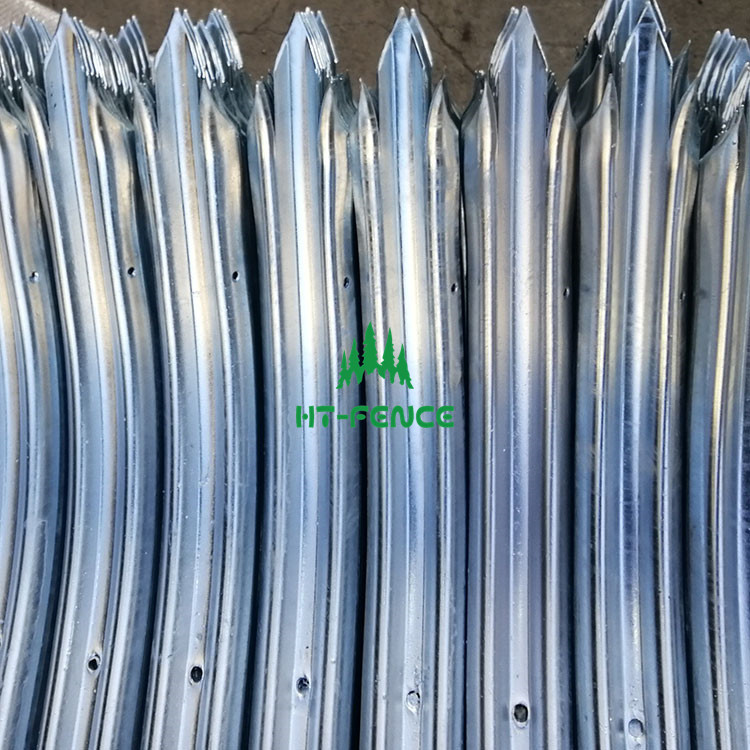 OEM Supply Steel Rail Fencing - High Security Palisade Fence – Hangtong detail pictures