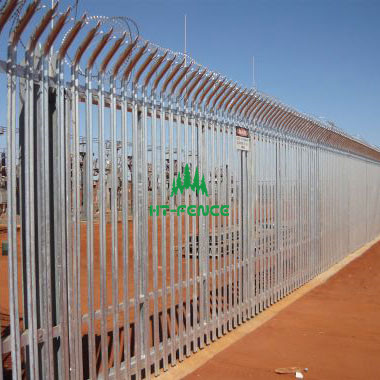 OEM Supply Steel Rail Fencing - High Security Palisade Fence – Hangtong Featured Image
