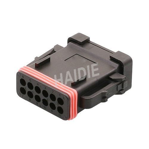 12 Pin Female Waterproof Electrical Wiring Auto Connector 132015-0065