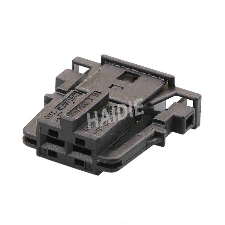 2 Pin 4E0971942 Female Automotive Electrical Wiring Auto Connector