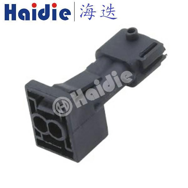 2 Pin Male Black Amp Automotive Electrical Connector For VW 1-962344-1