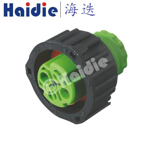 2 Pole Female Electric Wire Connector For TE 3-1813099-3