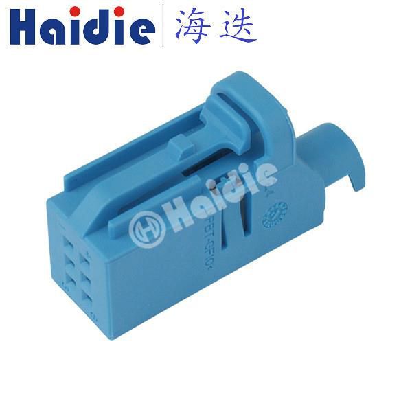 6 Pole Female Electrical Connector 1-1534121-5