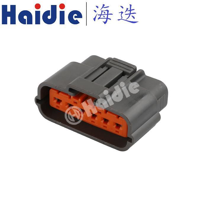 6 Hole Female Connector Waterproof Cable Connectors 6195-0035