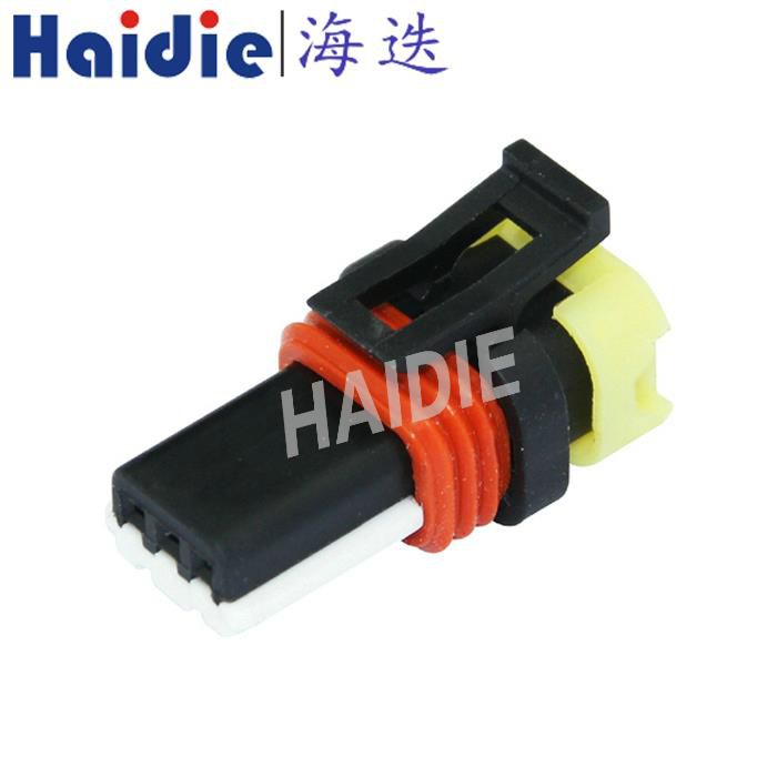 3 Hole Headlight Height Adjustment Motor Connector 1-936527-2