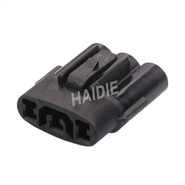 3 Pin 6180-3261 Female Black Wire Harness Automotive Connector 6180-3261