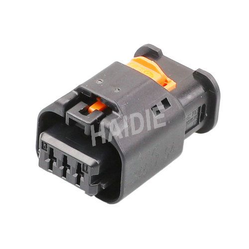 3 Pin Female Tyco Waterproof Automotive Wire Harness Connector 1-1801178-1
