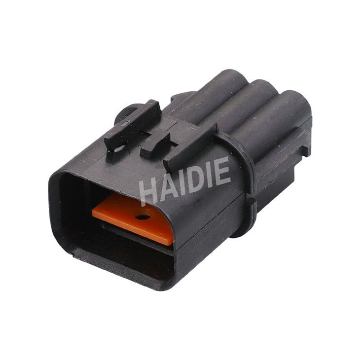 3 Pin Kum HN032-03020 HN032-03120 Sealed Male Wire Connector For AC Compressor Plug