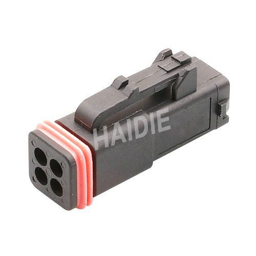 4 Pin Female Waterproof Electrical Wiring Auto Connector 132015-0069
