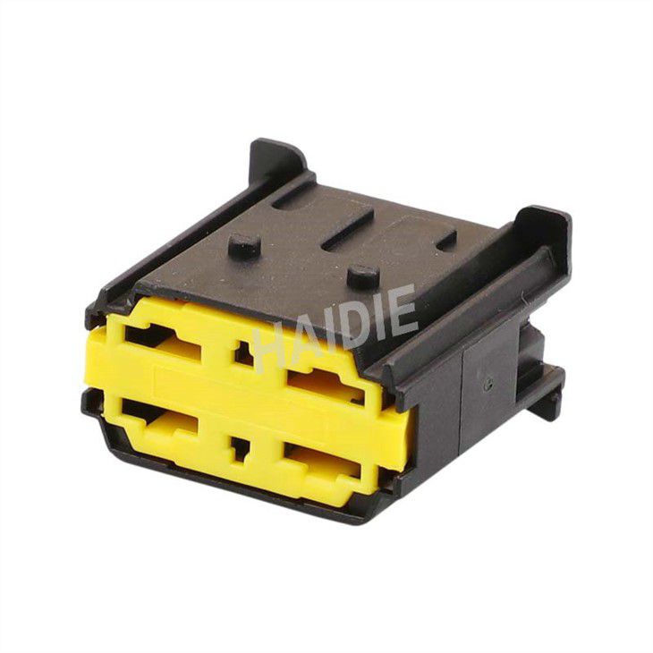 6 Pin 1544147-1 Female Automotive Electrical Wiring Auto Connector
