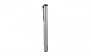 قلم قابل شارژ آلومینیوم COB تا 300 لومن روشن می شود