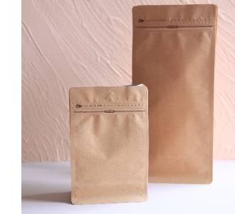 Self-supporting bag for coffee
