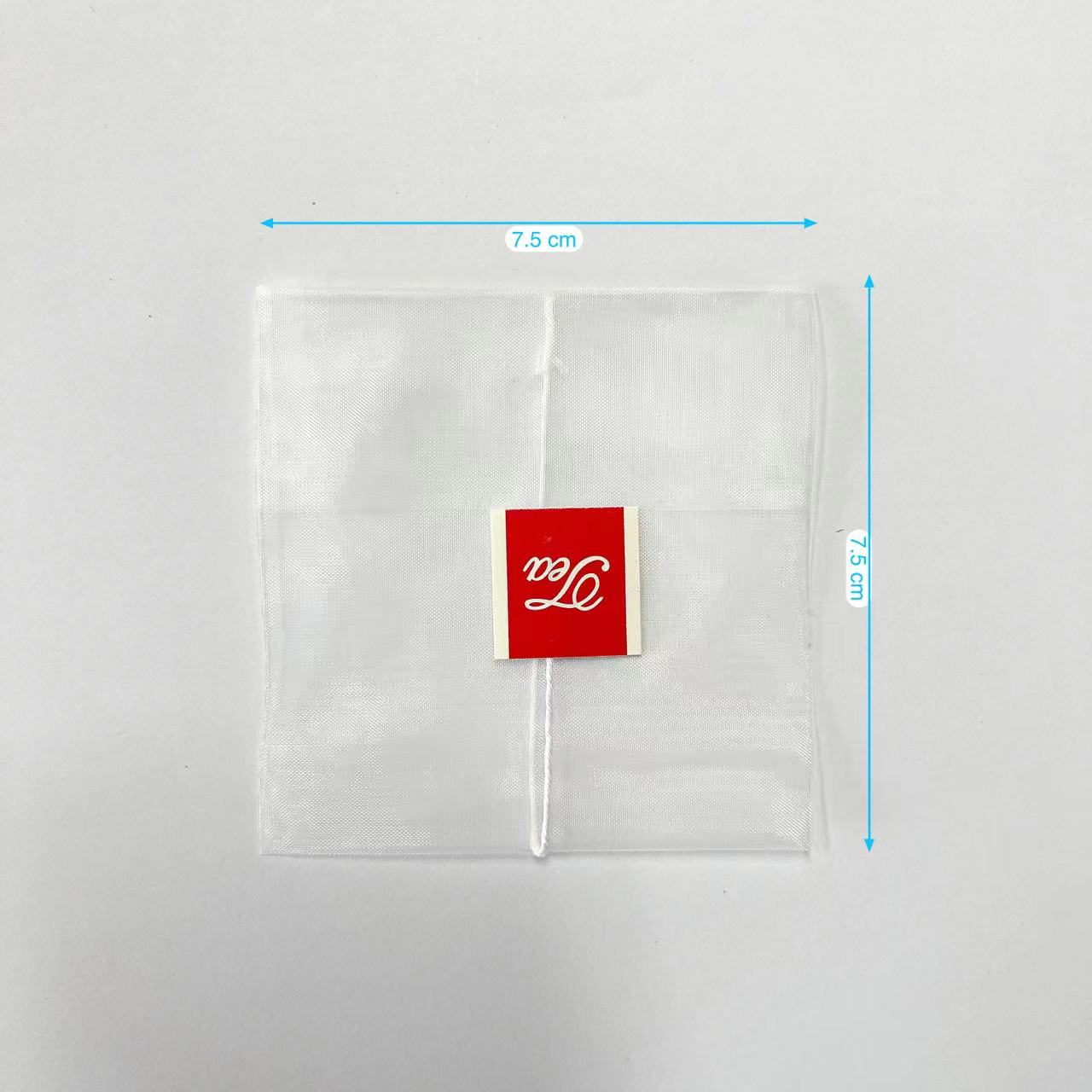 7.5*7.5 cm nylon reflex tea bag
