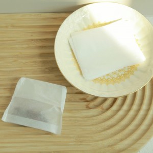 ODM High Quality Tea Bag Pack Manufacturers –  Biodegradable Reverse Folding Corn Fiber Empty Tea Bag  – WISH