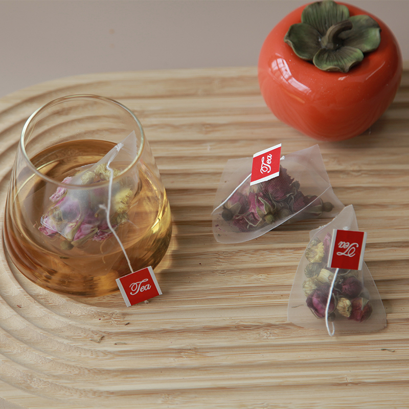 Mellor prezo Pyramid Nylon Tea Bags para Health Tea