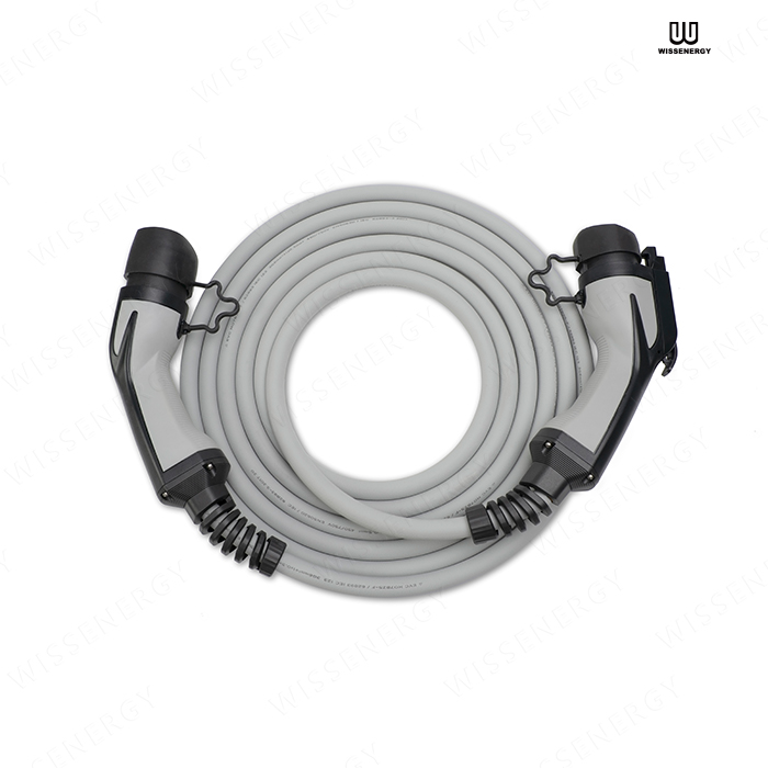 EV Cable (32A 1 Phase 7.6KW) With 16ft/5m Type 1 Cable