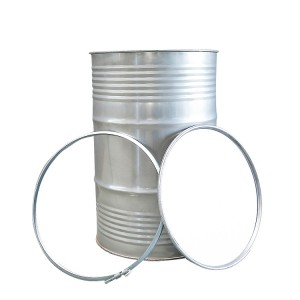 Open Stainless Galvanized Barrel