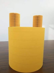 Phenolic resin oil filter paper