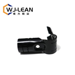 90 degree external corner metal joint lean pipe system component