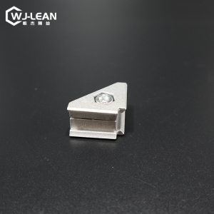 Light weight 90 degree right angle fixed joint aluminum accessory