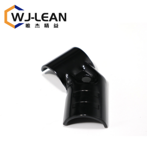 Factory direct supply 2.5mm thickness 45 degree direct metal joint lean pipe connector