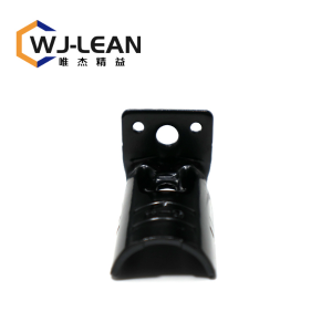 Light weight right angle vertical joint connector lean tube bracket