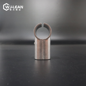 Aluminum alloy Outsourced T-shaped joint for round tube Karakuri accessory