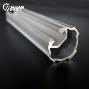43 series Anozied aluminum alloy profile tube with groove
