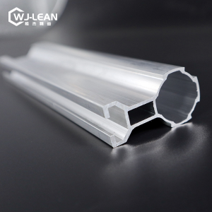 28 series Anozied aluminum alloy profile tube with T shape groove