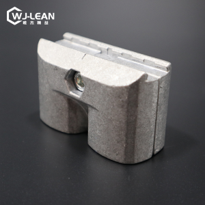 Aluminum alloy parallel straight external joint aluminum accessory